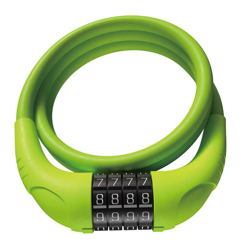 Silicone Combination Spiral Lock - G503